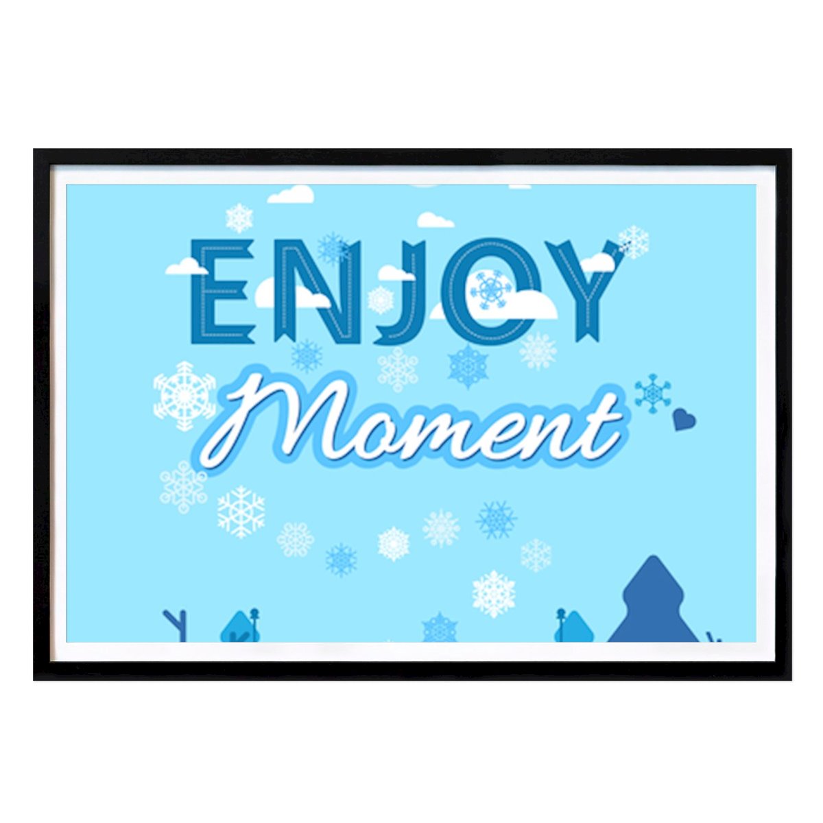 Cidades & Países Poster: Winter Wonderland: Abrace o Momento de Marika Barsrsind
