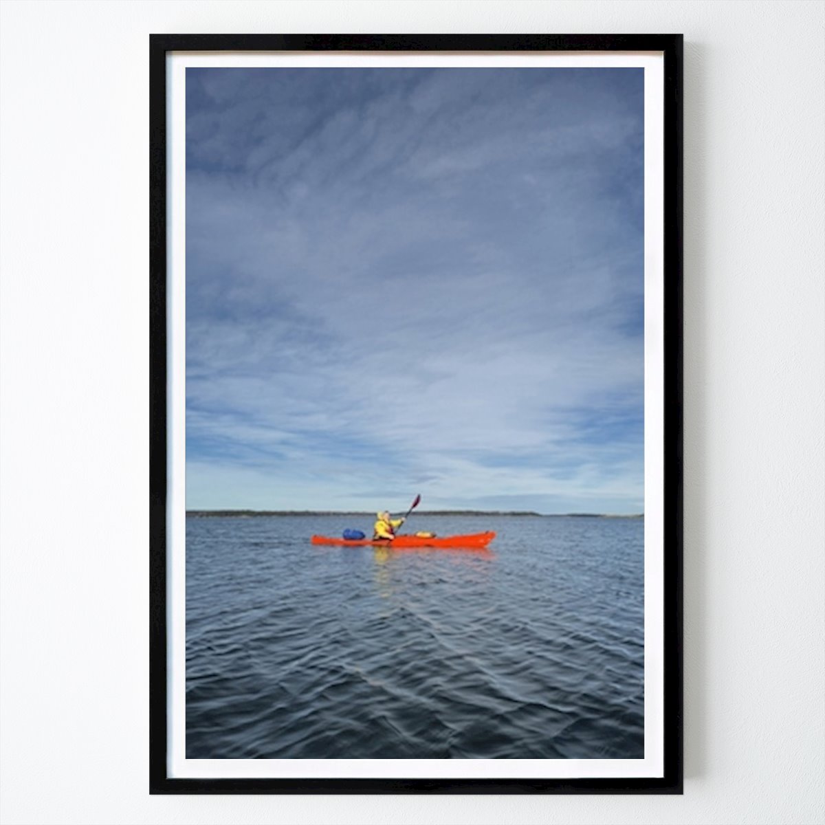 Loisirs Affiche: Aventure paisible en kayak au cœur de la nature par Claes Arvidsson