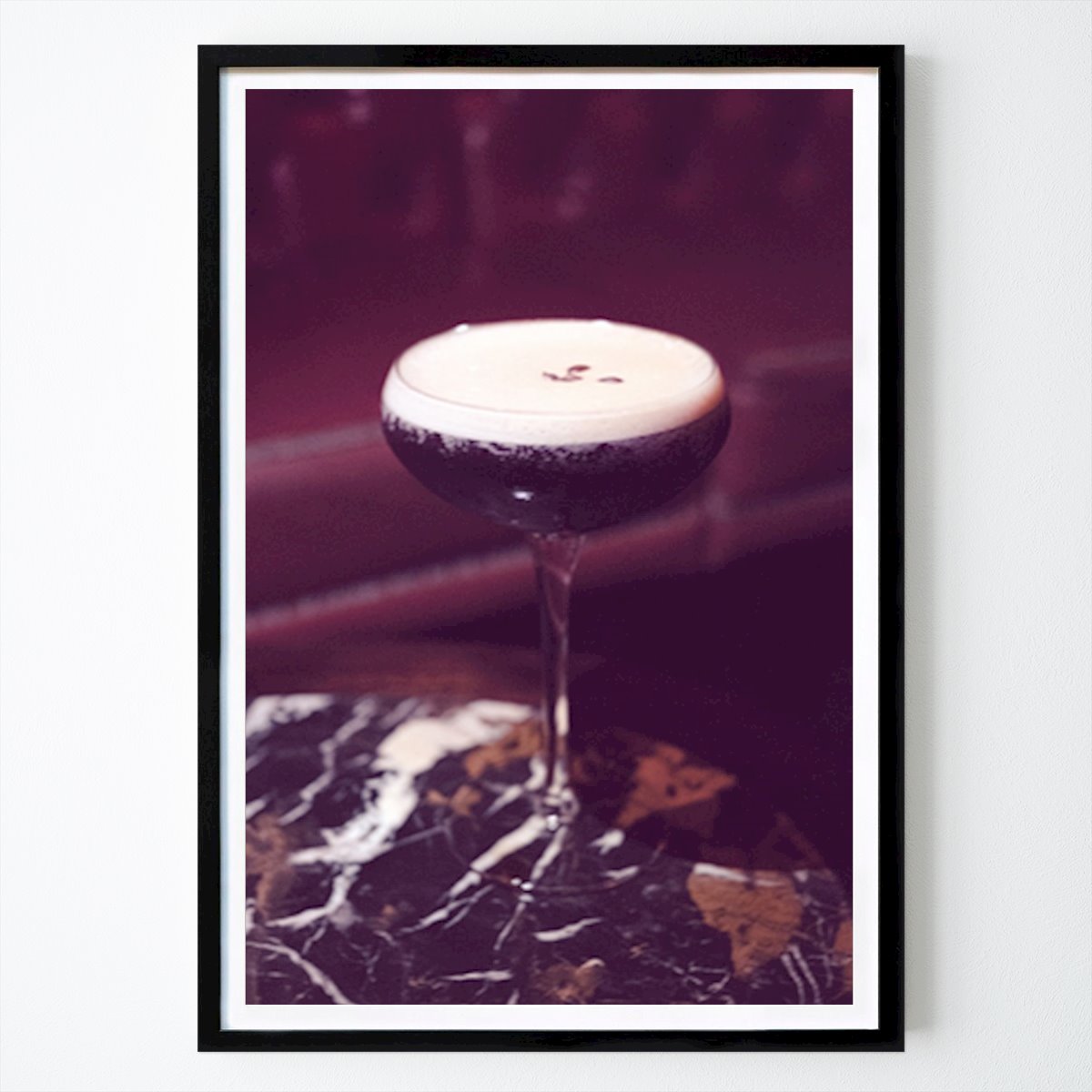 Citations Affiche: Élixir de minuit : un espresso Martini élégant par Pictufy Studio III