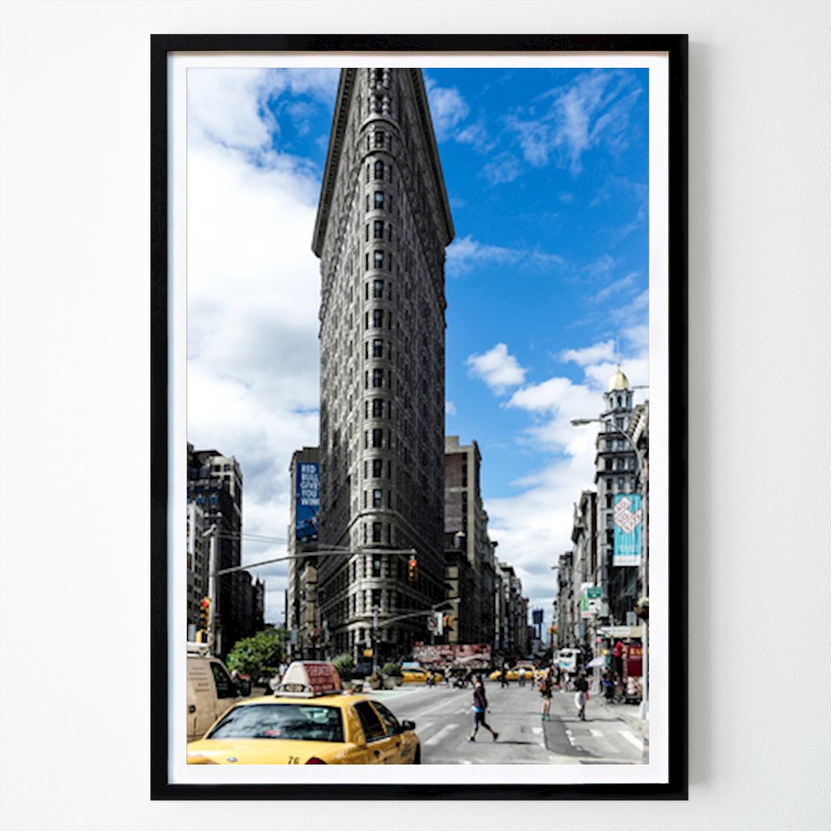 New York Poster: Flatiron Building in New York City by Shot by Clint