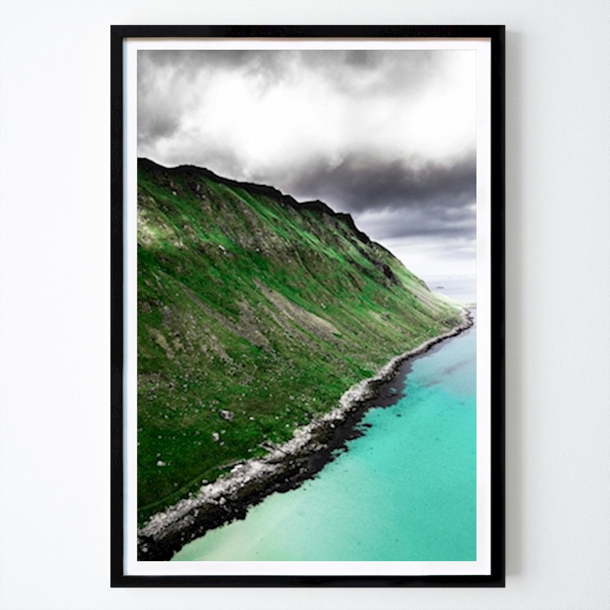 Norway Poster: Turquoise Ocean by Niclas Årskog