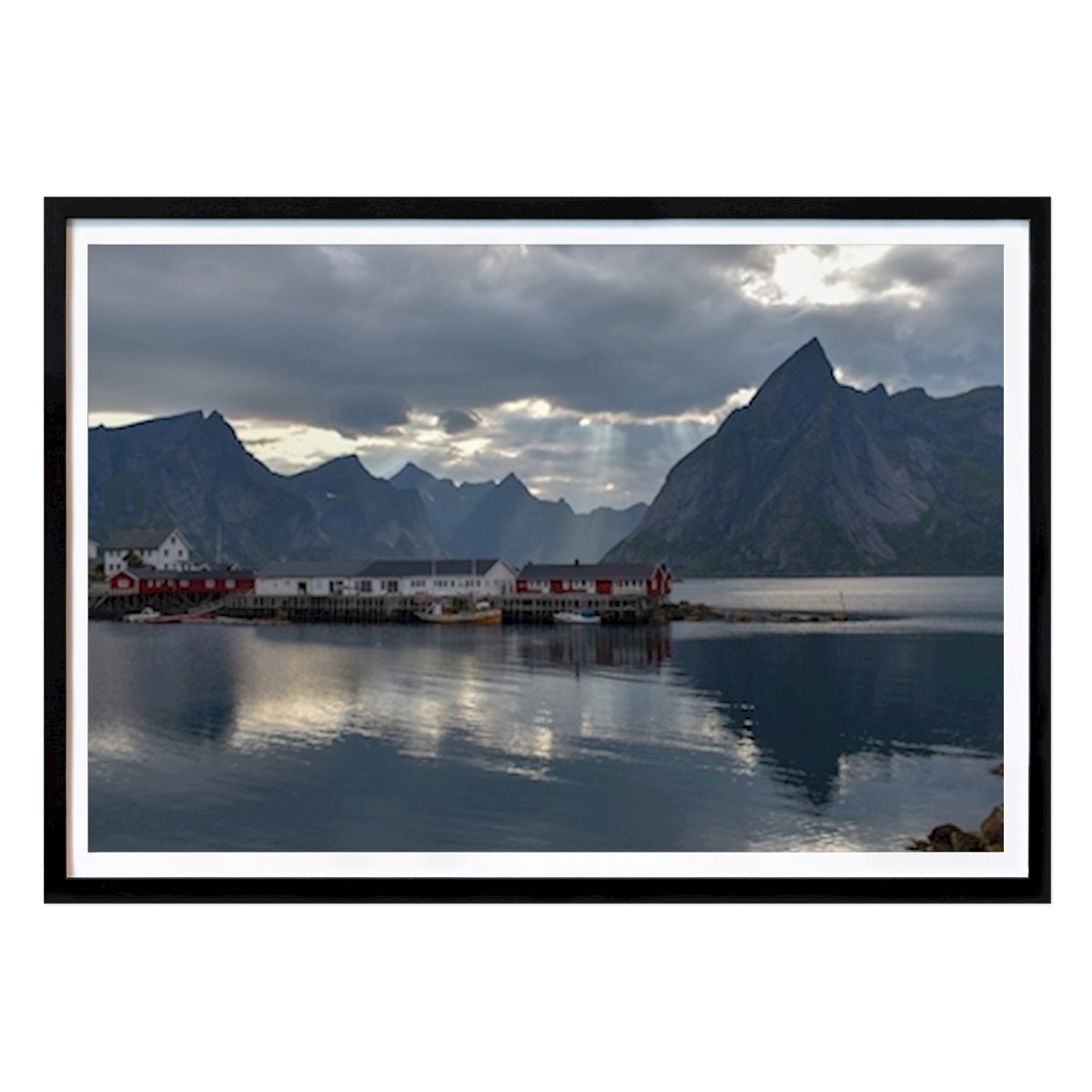 Lofoten Poster: Hamnöy Lofoten di Titti Westberg