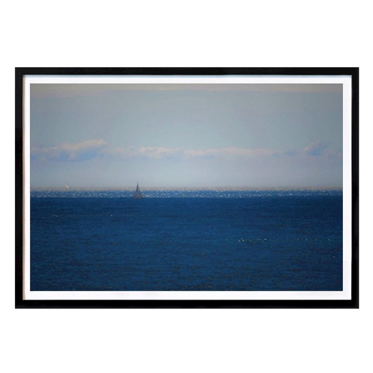 Nature Poster: Sailing In The Blue by Ingela Skullman
