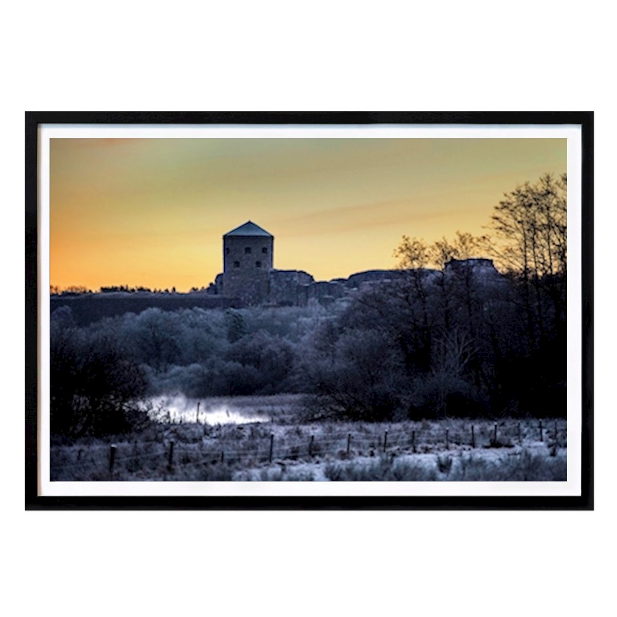 Naturaleza Póster: Fortaleza de Kungälv de Jonas Wall