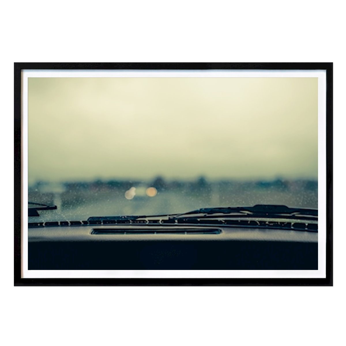 Car Poster: Vintage car, vintage ride by Angelica Hvass