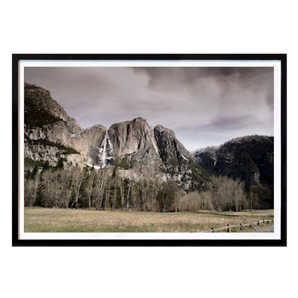 Natur Poster: Berget i Yosemite av Viktor Sjöberg