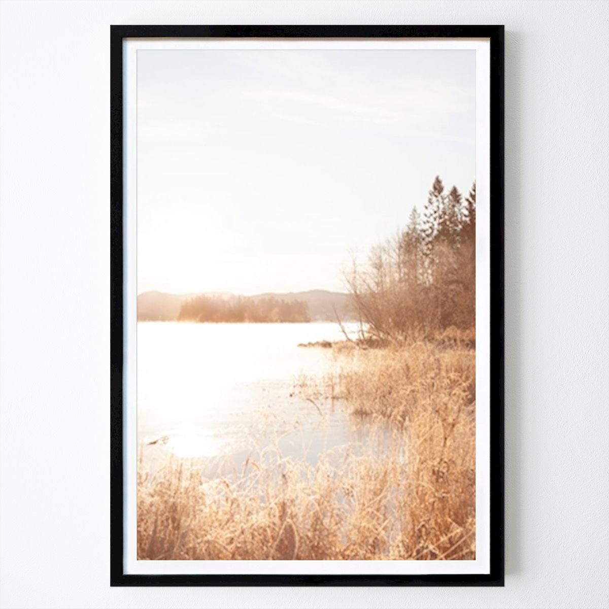 People & Portrait Poster: Winter Light by ChristinaW