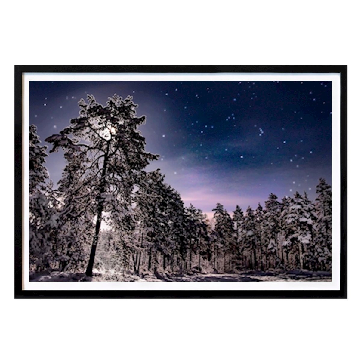 Places & Cities Poster: Moonlight by Peter Näslund