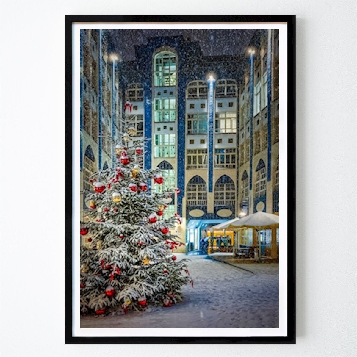 Berlin Poster: Christmas by Annika Krispinsson