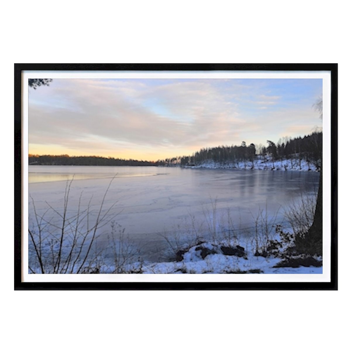Nature Affiche: Promenez-vous le long du lac. par Richard Olausson