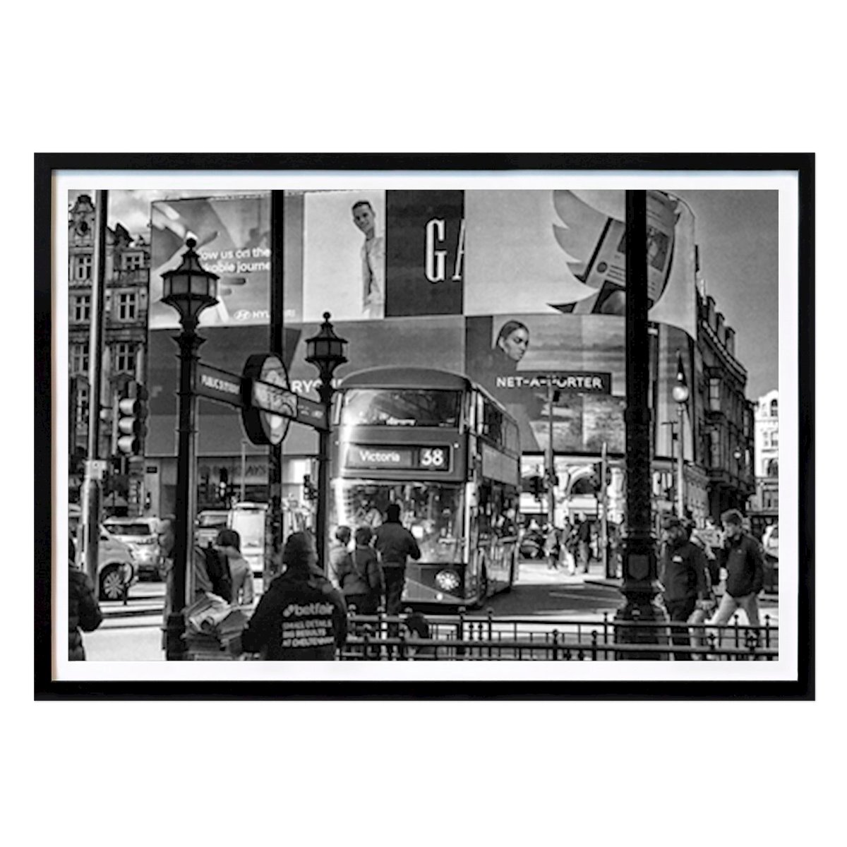 Londres Póster: Piccadilly Circus de Mark Elliott
