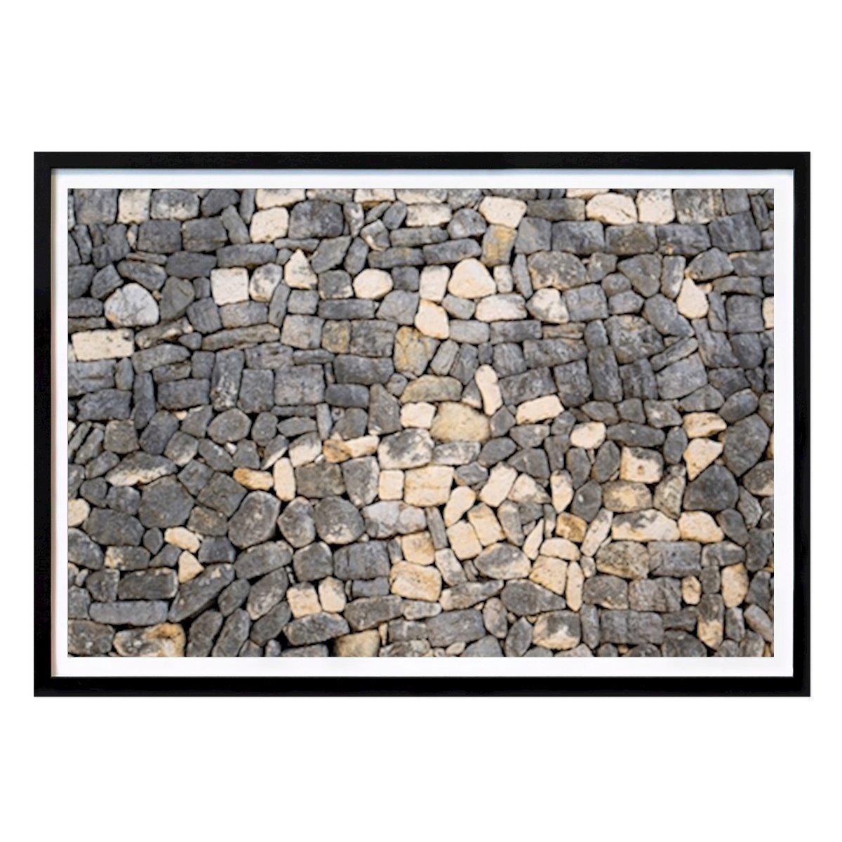 Art Poster: Nur ein weiterer Stein in der Mauer von Åke Nyqvist
