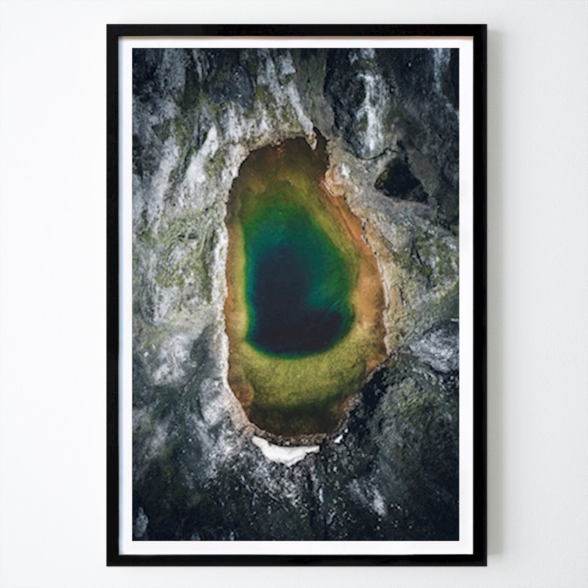 Places & Cities Poster: Kettle hole lake by Daniel Öberg