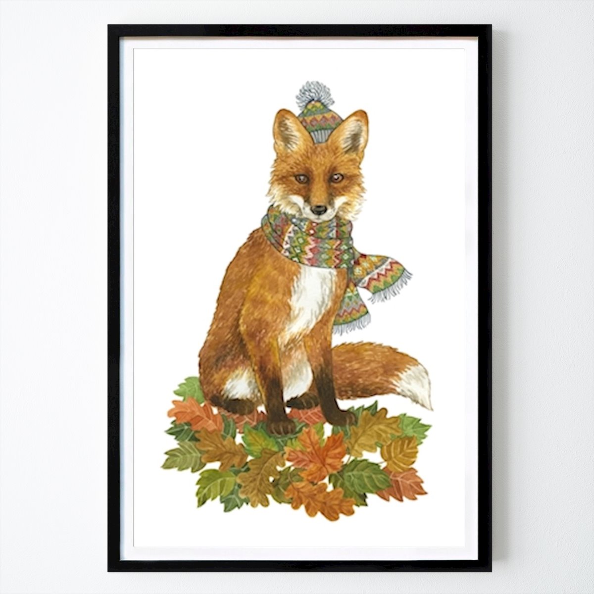 Barnrum Poster: Autumn leaves av Linda Forsberg