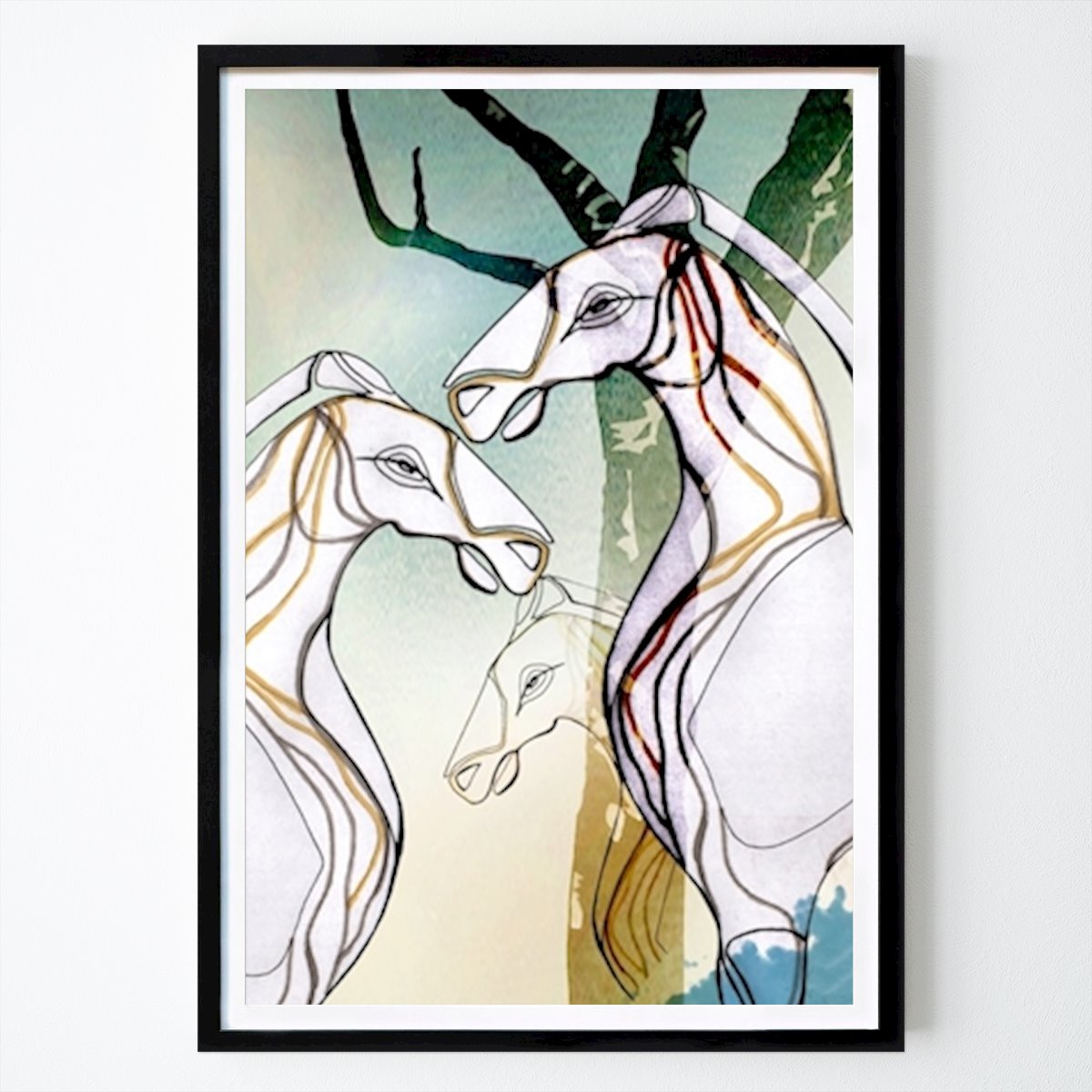 Nature Poster: Fellowship II by Anna Handell