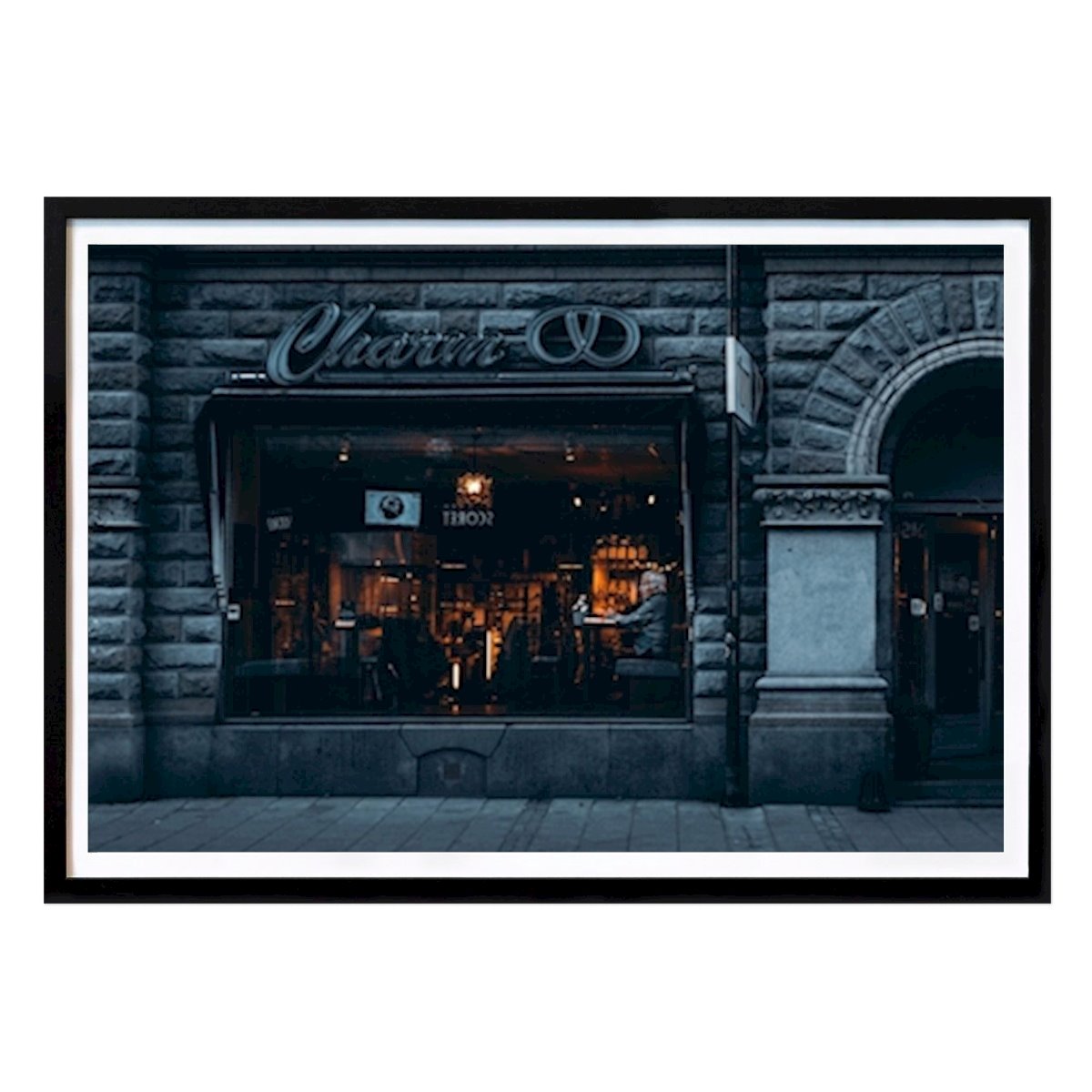 Kitchen Poster: Café Charming by Jörgen Andersson