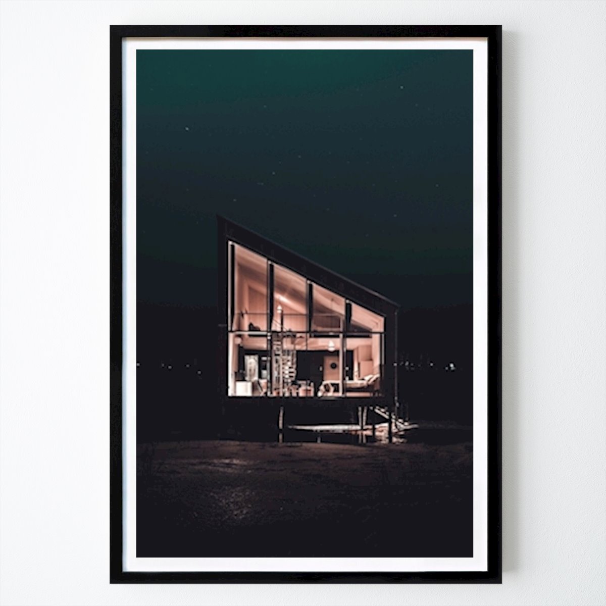 Places & Cities Poster: The house by Dr Dino