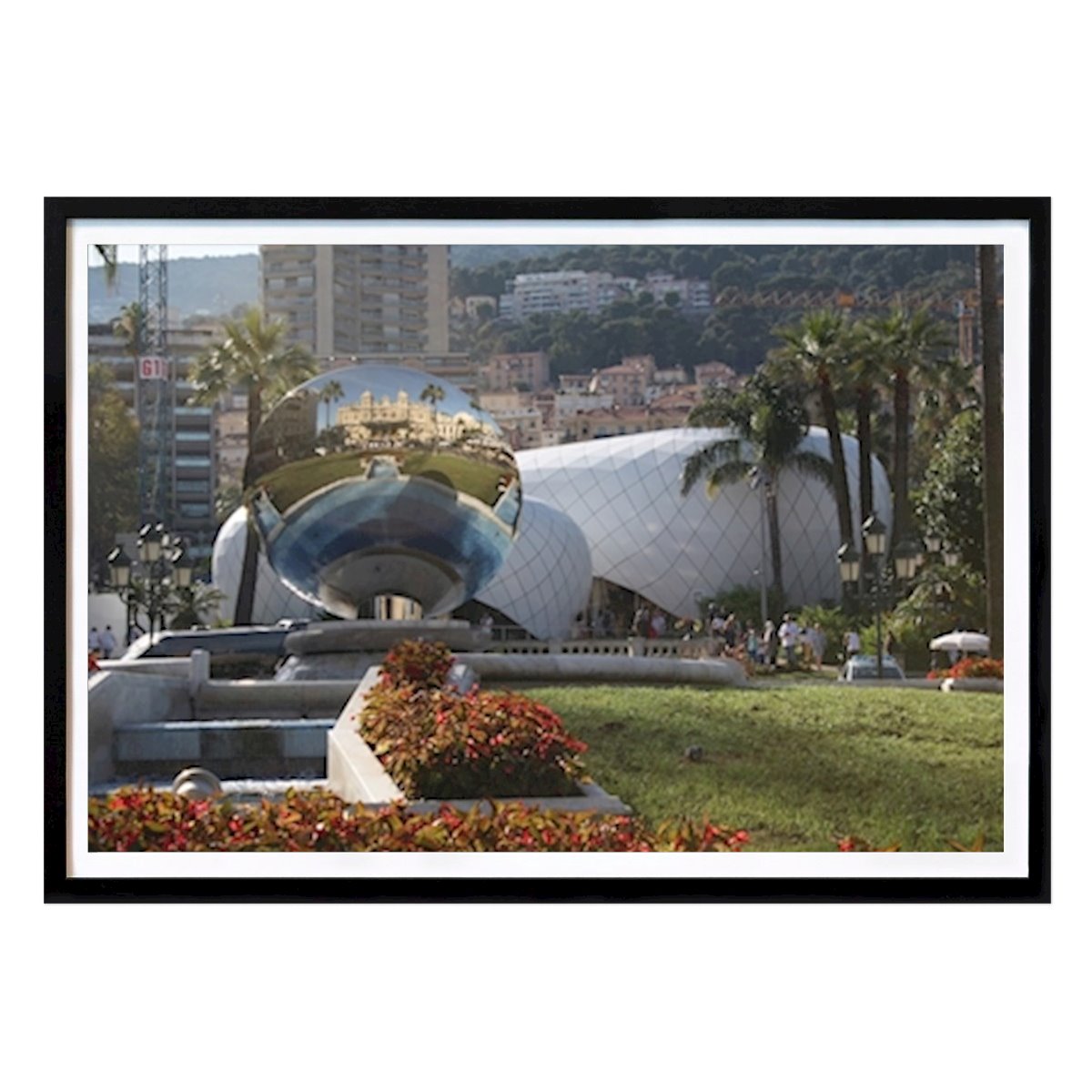 Monte Carlo Poster von Hanna Eliasson – Städte & Länder Wandbild – Printler