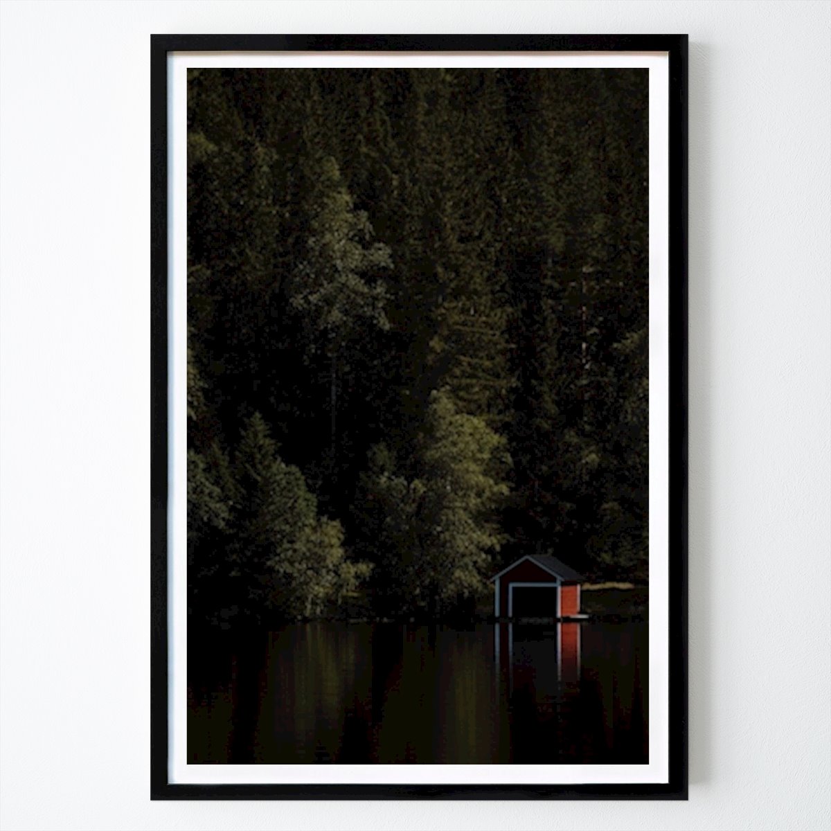 Byer & Steder Plakat: Hytte av Andreas Tornberg