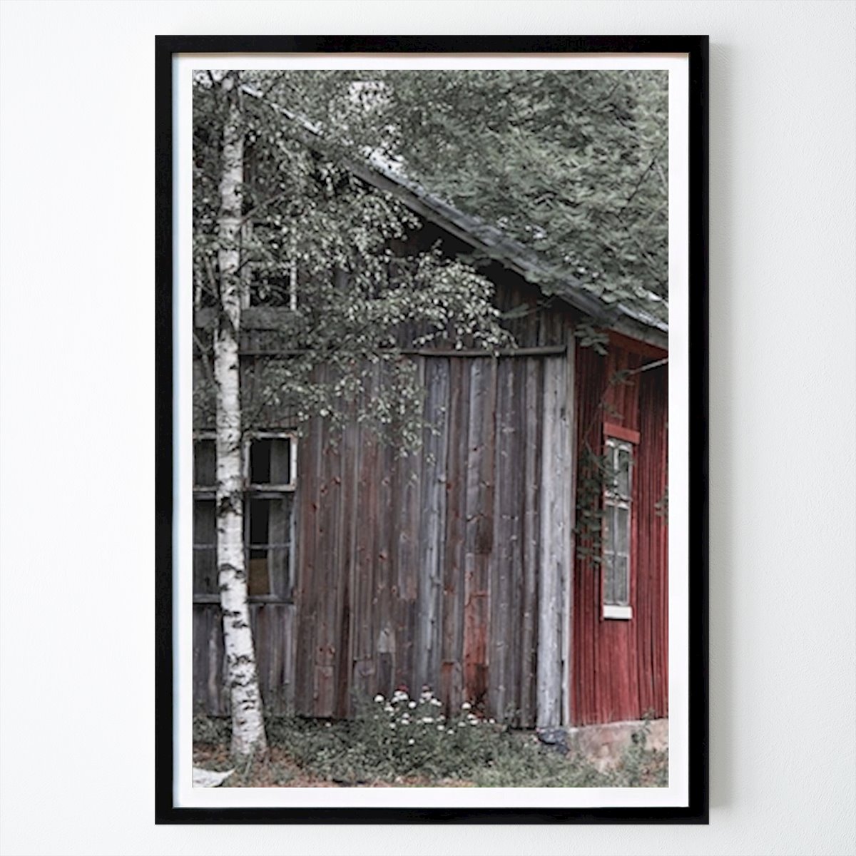 Køkkenbilleder Plakat: Ensom hytte av Mathias Malm