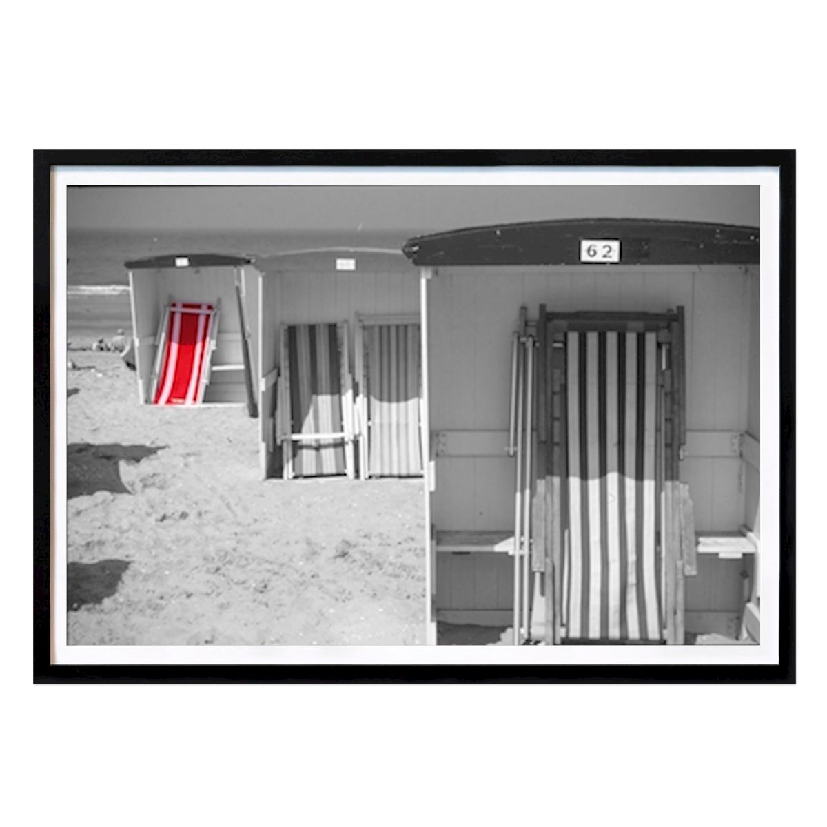 Rétro & Vintage Affiche: Cabanas par Tommie Lindström