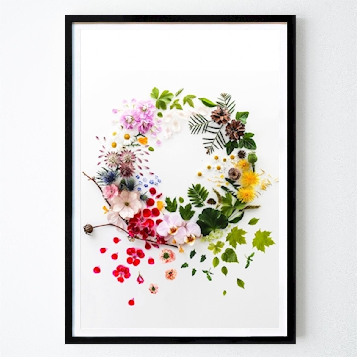 Blomster & Planter Plakat: Blomsterkrans av Hanna Wendelbo