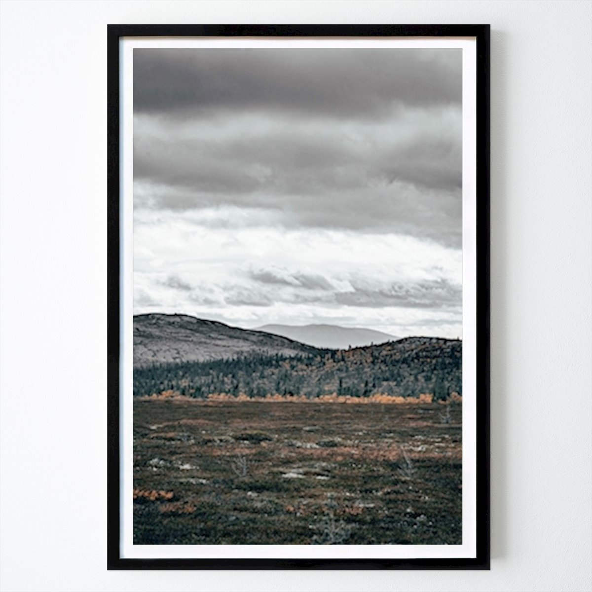 Die Bergshow im Vemdalen Poster von Lars Wasell – Natur Wandbild – Printler