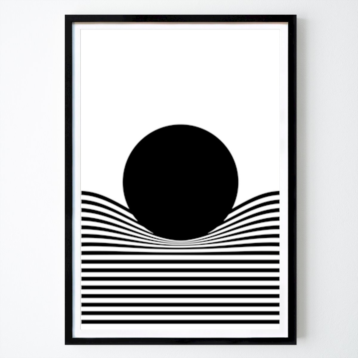 Noir et Blanc Affiche: BAINS DE SOLEIL - Entrées en noir et blanc par Burban Jimmy