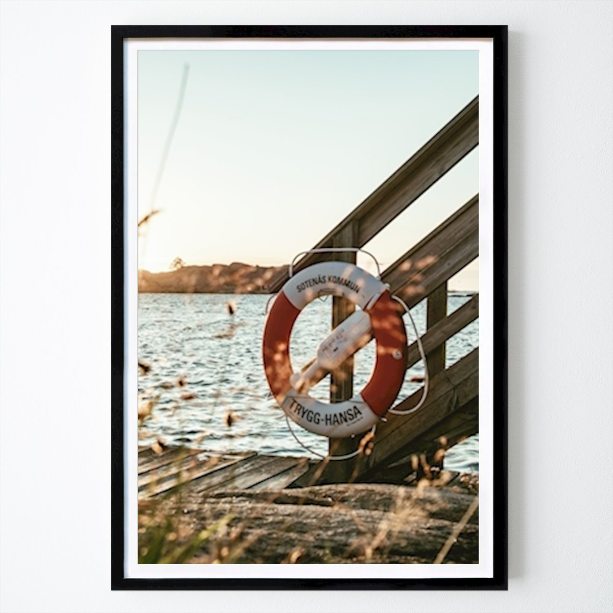 Plakat: Nad morzem autorstwa Johanna Olausson
