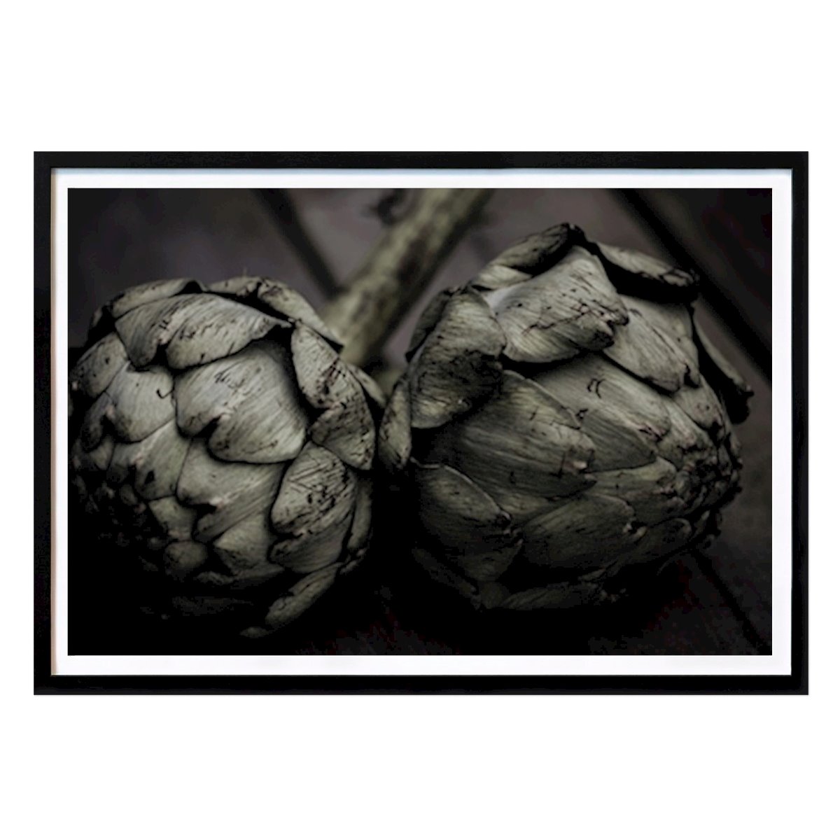 Kitchen Poster: Artichokes by Jonas Vallin