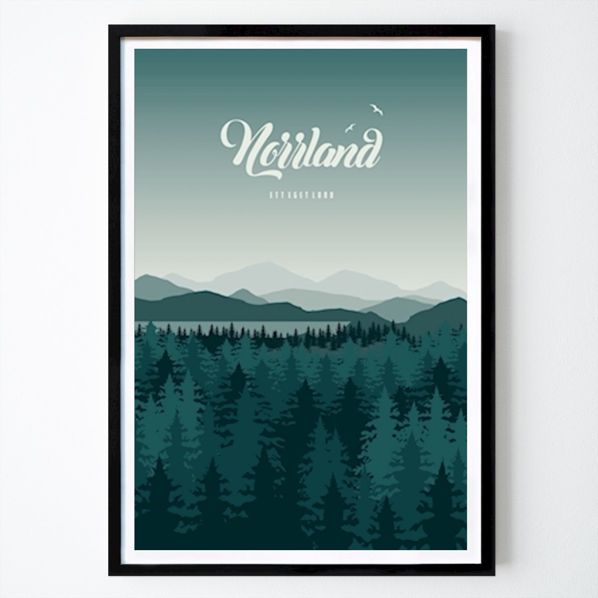 Places & Cities Poster: SWEDISH LAPLAND (5) by Jonas Henriksson