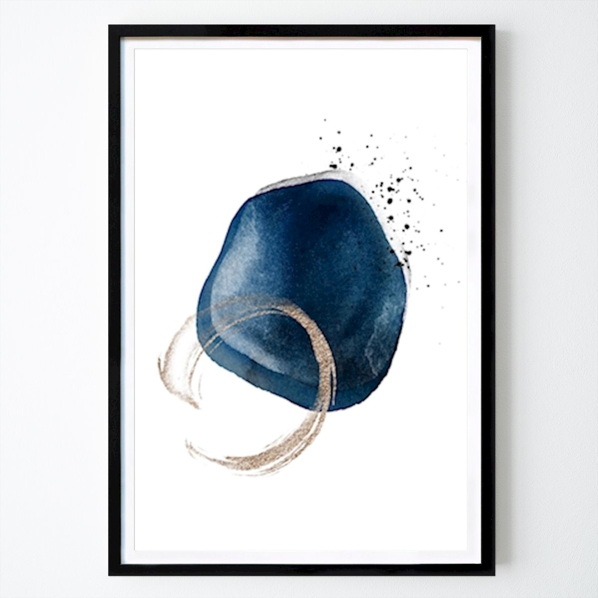 Abstrakt Poster: OCEANI 4 (oceani 4) av Jonathan Borba