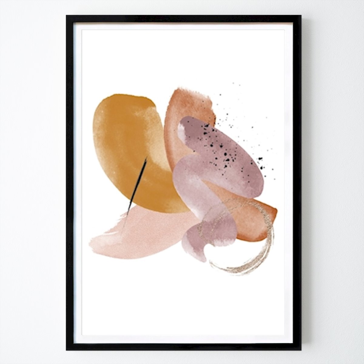 Abstrakt Poster: JORD 3 av Jonathan Borba