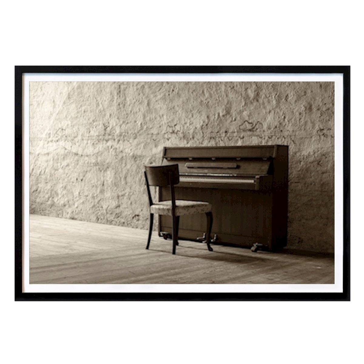 Musik Poster: Klavier von Anki Höglund