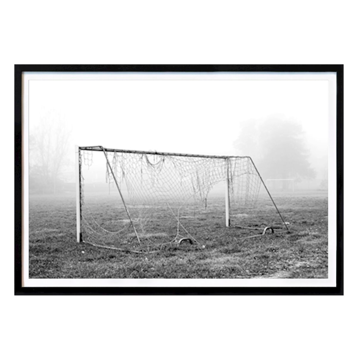 Fußball Poster: Das Fußballtor von Anki Höglund