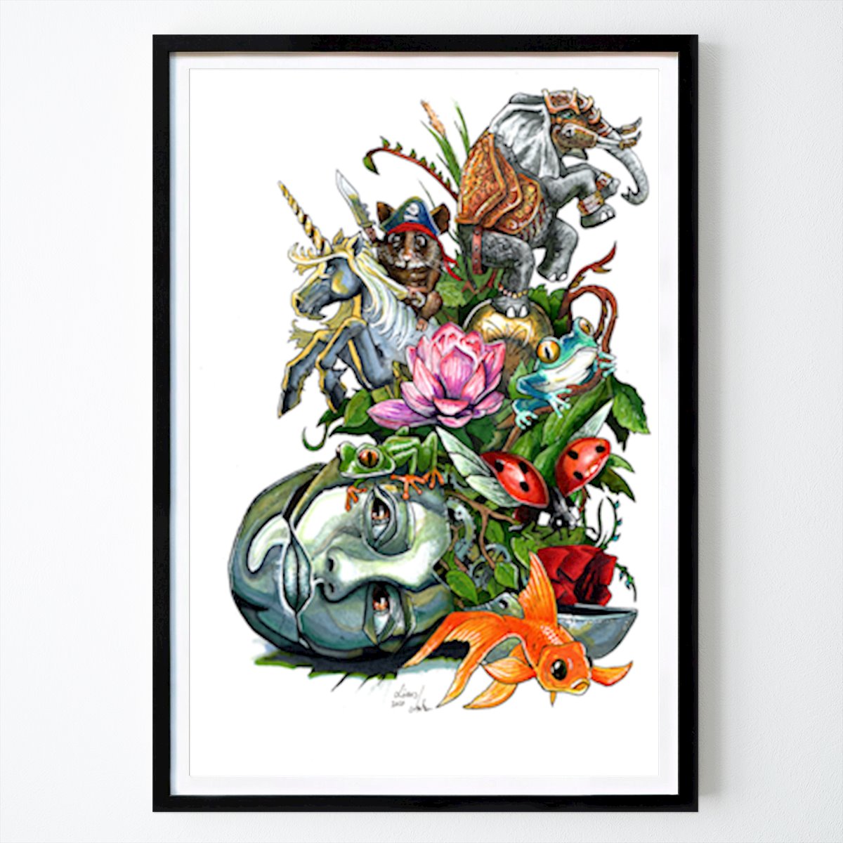 Kids Room Poster: Openness by Linus Jonkman