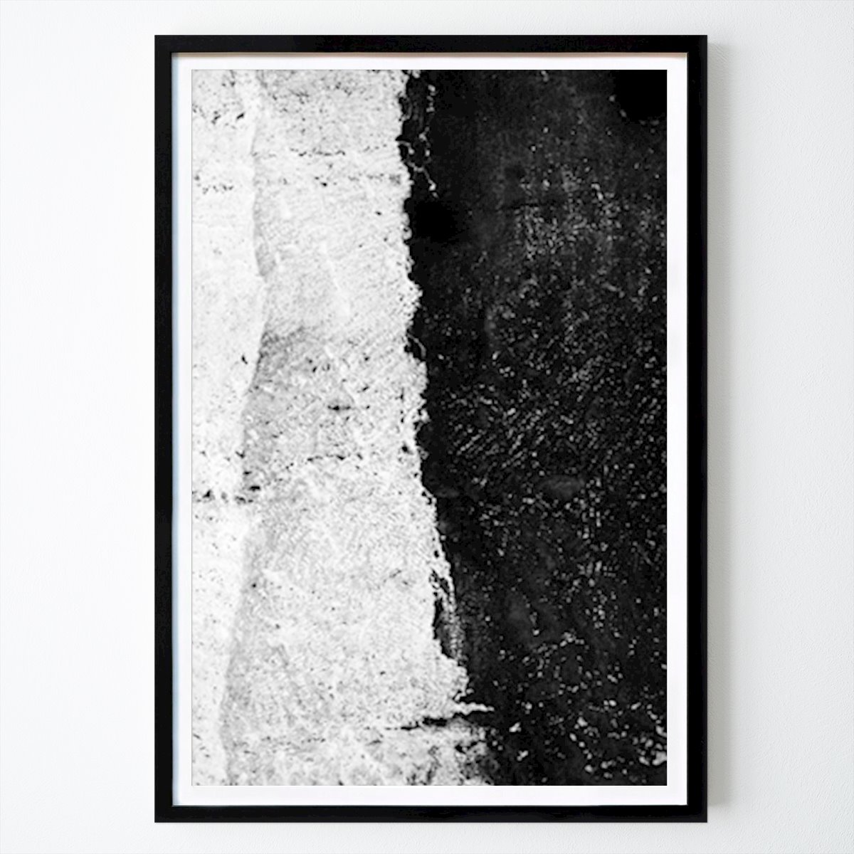 Black & White Poster: White and black by Linnea Frank Photography