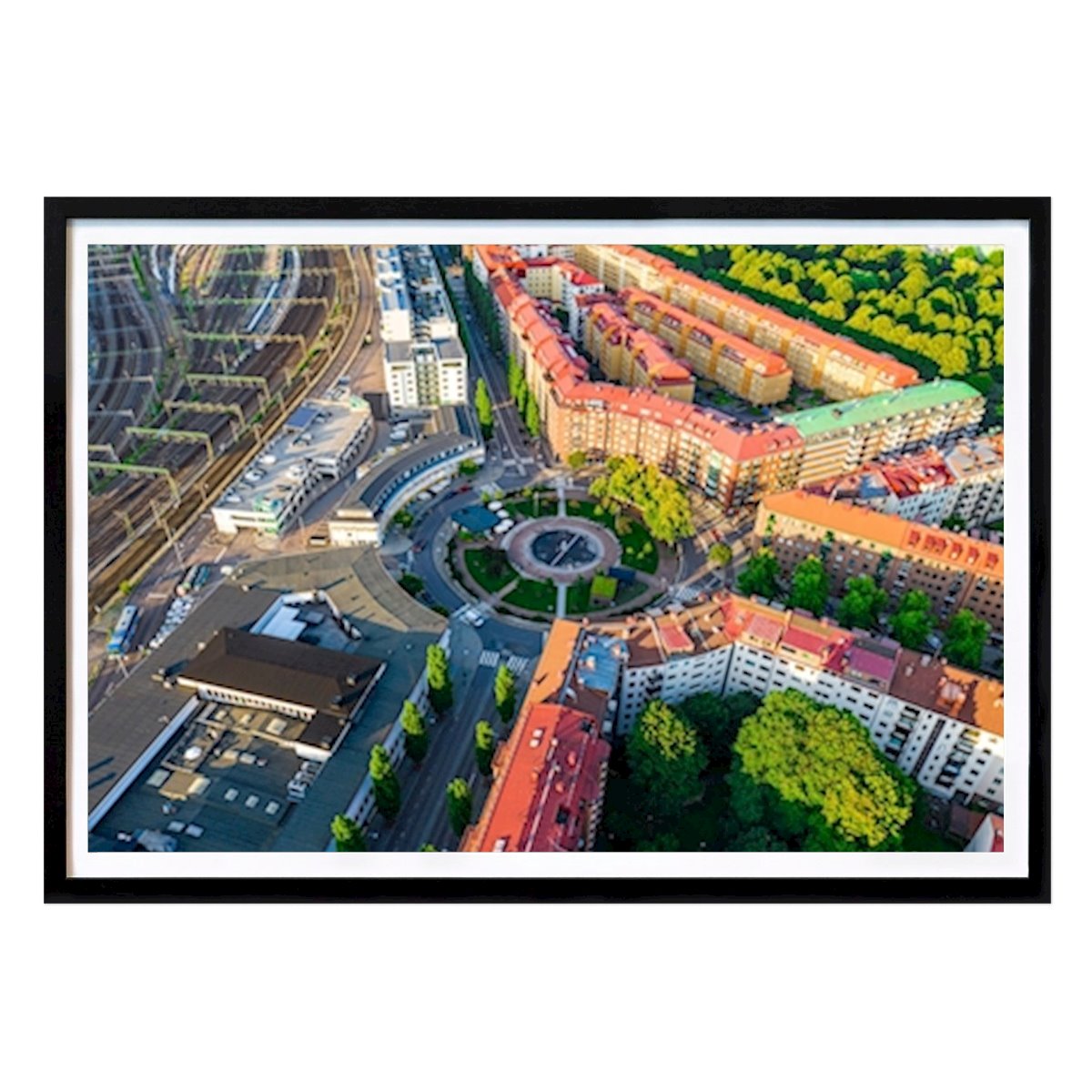 Cidades & Países Poster: Praça de Odin de Robin Holmkvist