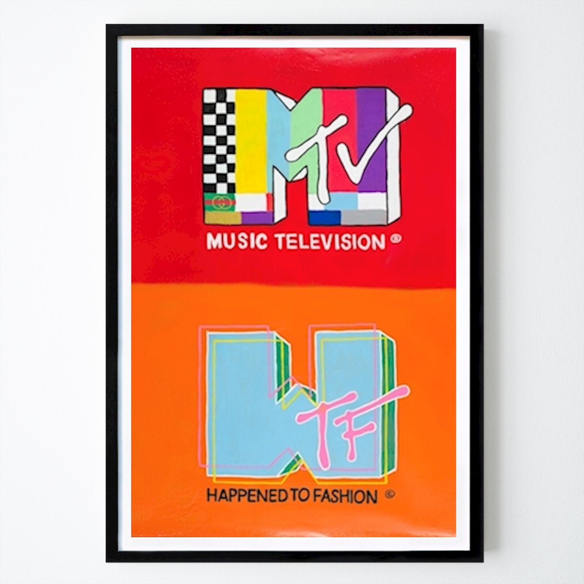 Música Póster: WTF happened to fashion 2 de Mikael Lindgren