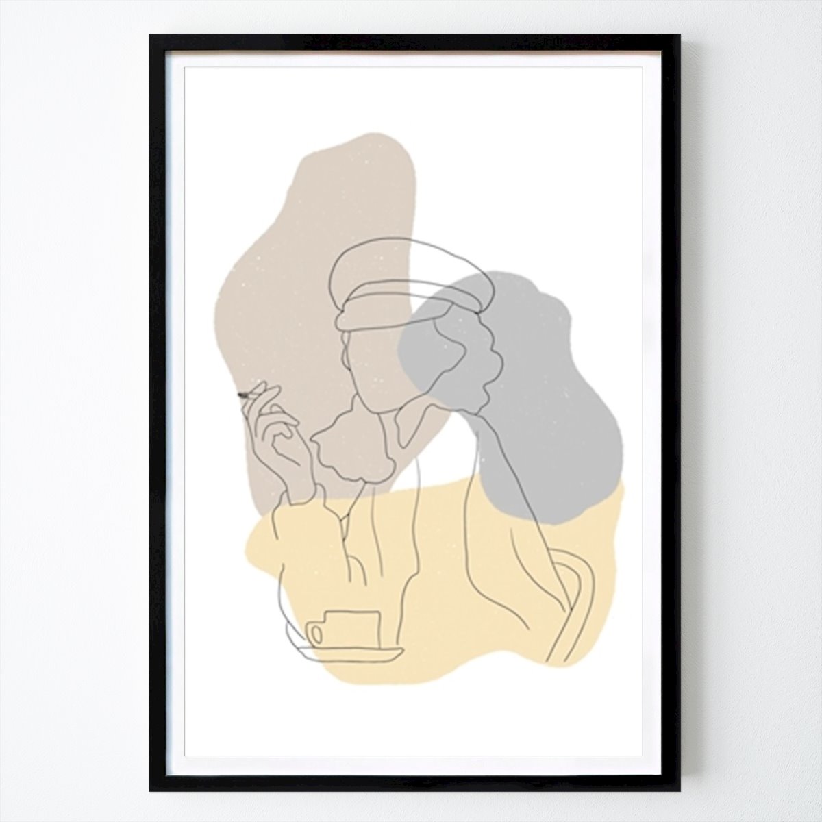Kitchen Poster: Selene by Emelie Strand