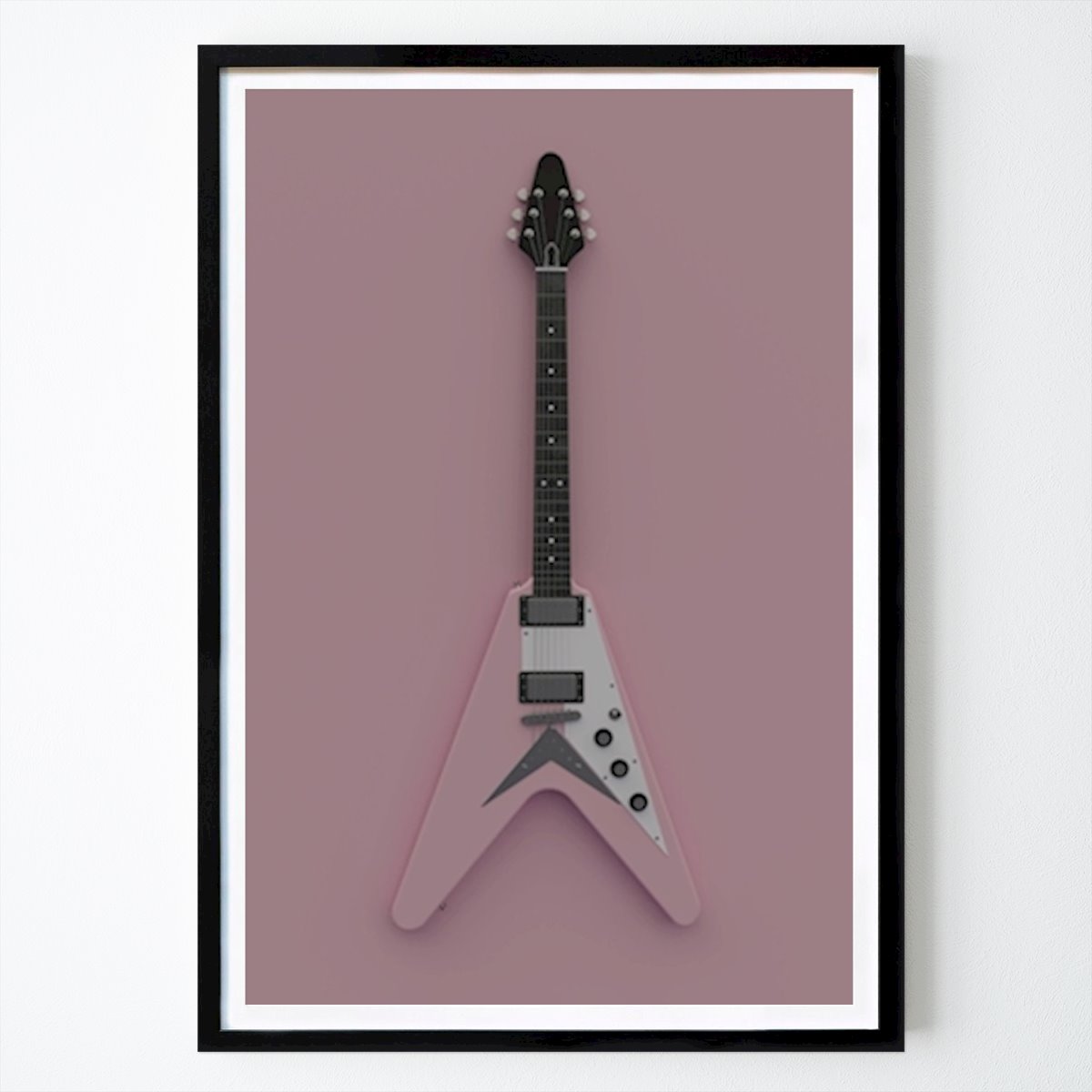 Musikk Plakat: Gitar Nr1 av Mikael Forsgren