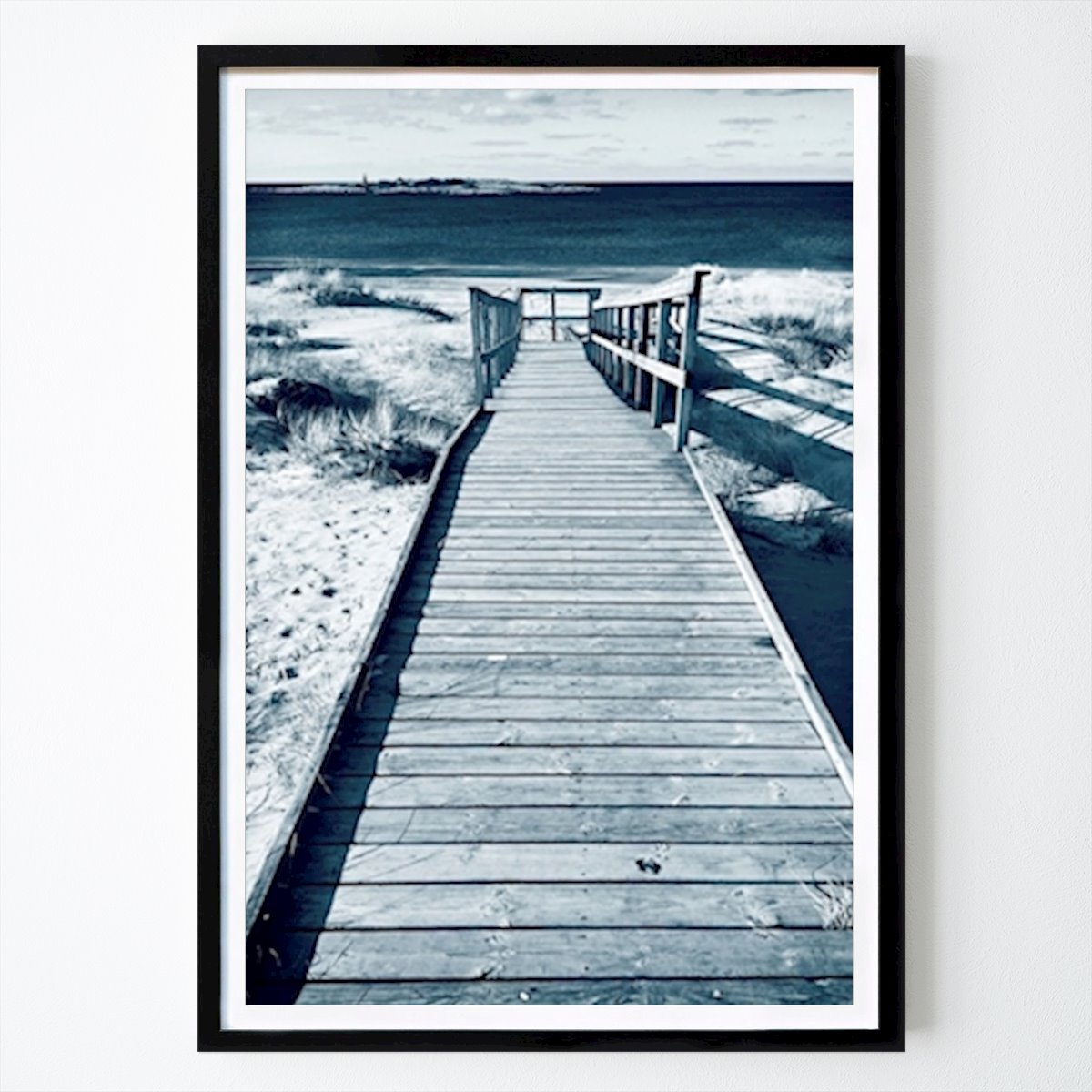 Lifestyle Poster: Treppen zum Wasser von Fancy Frank