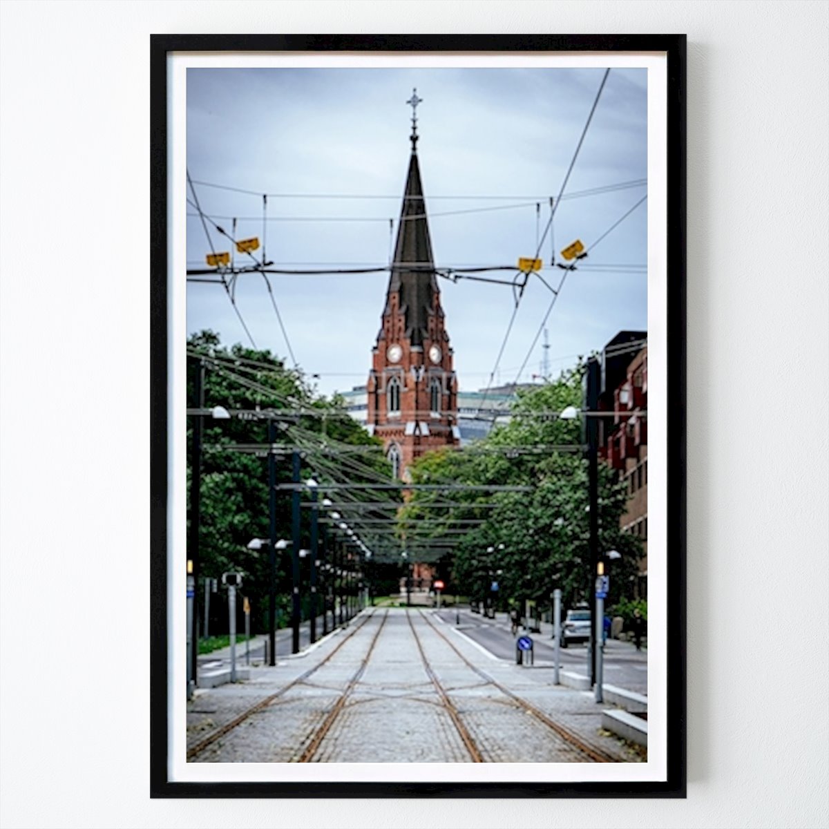 Arkitektur & Design Poster: Allhelgonakyrkan, Lund av Jimmy Palm