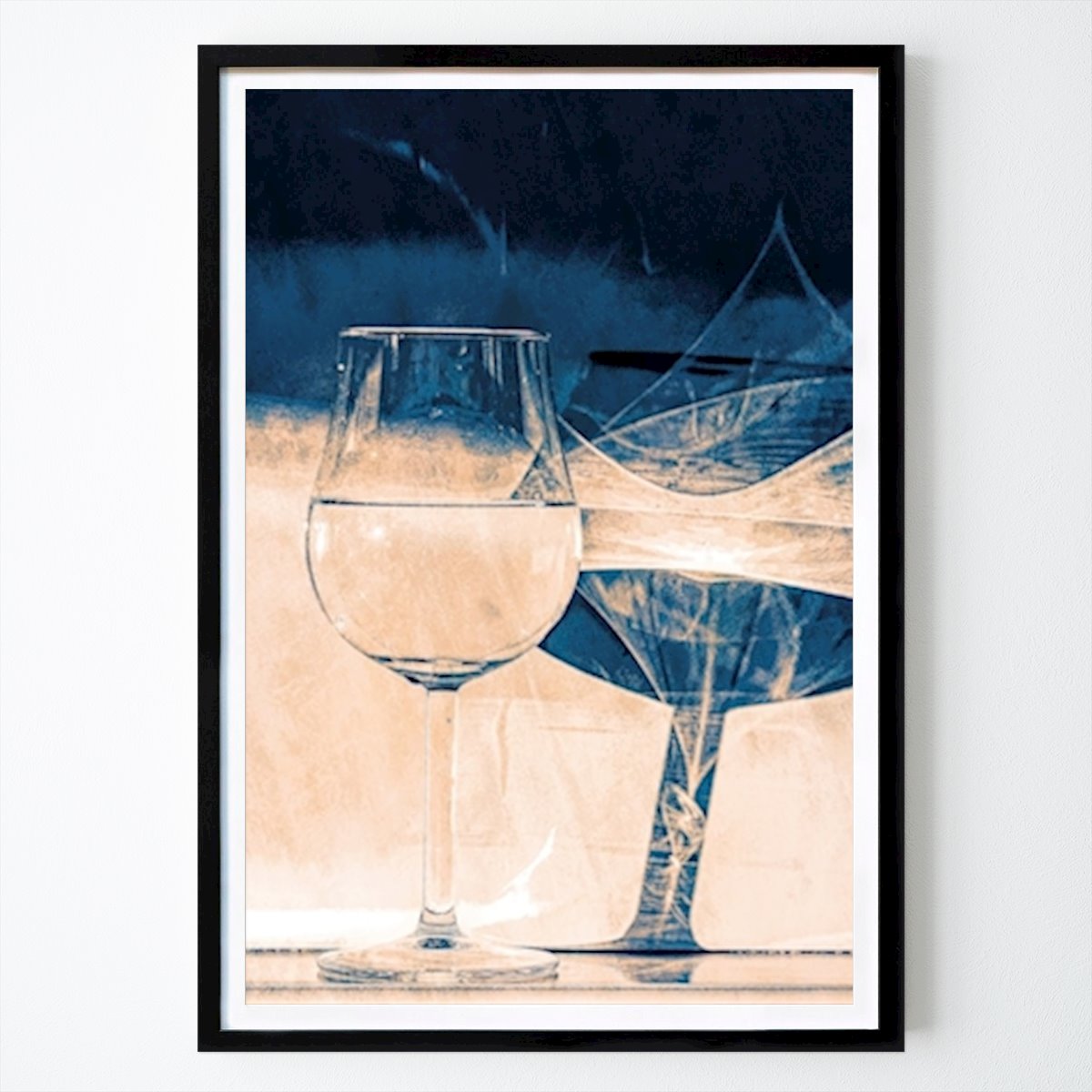 Kjøkken Plakat: Vin glass 3 av Peter Reichel