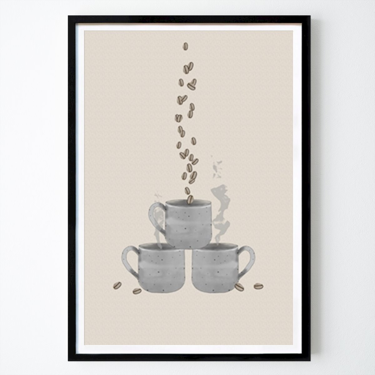 Küchen Poster: Kaffeepause von Edita Brus