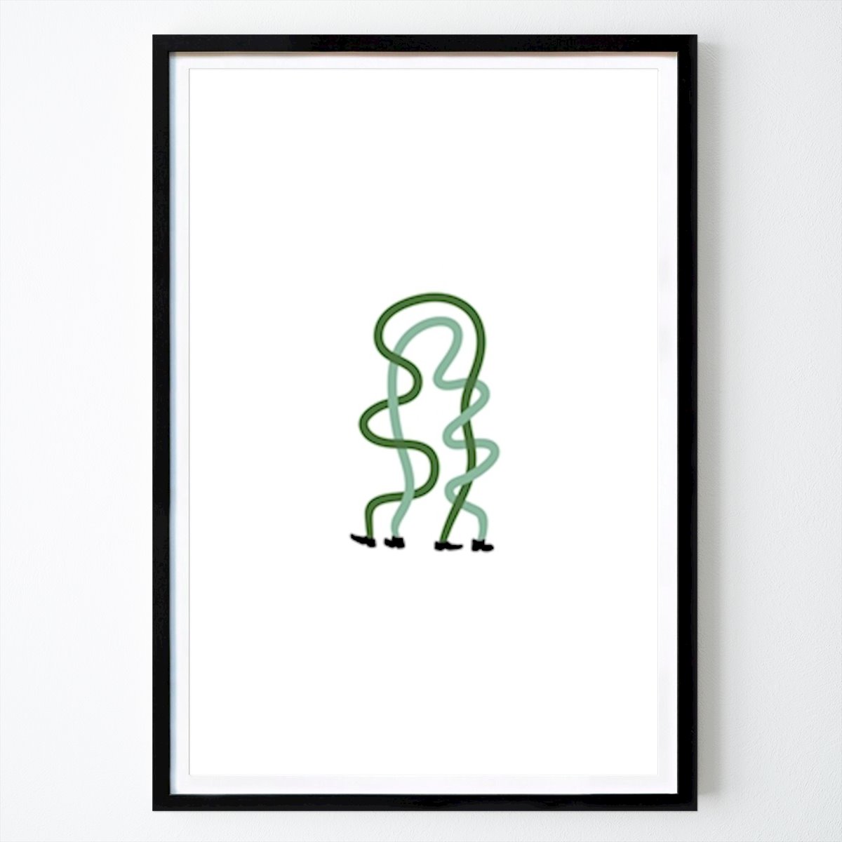 Graphic Poster: Strange Dancing 4 by Sebastian Andersson