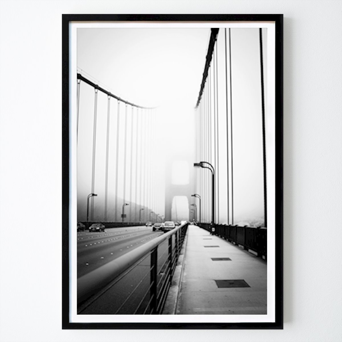 Retro & Vintage Póster: På Golden Gate de Emelie Fagerberg