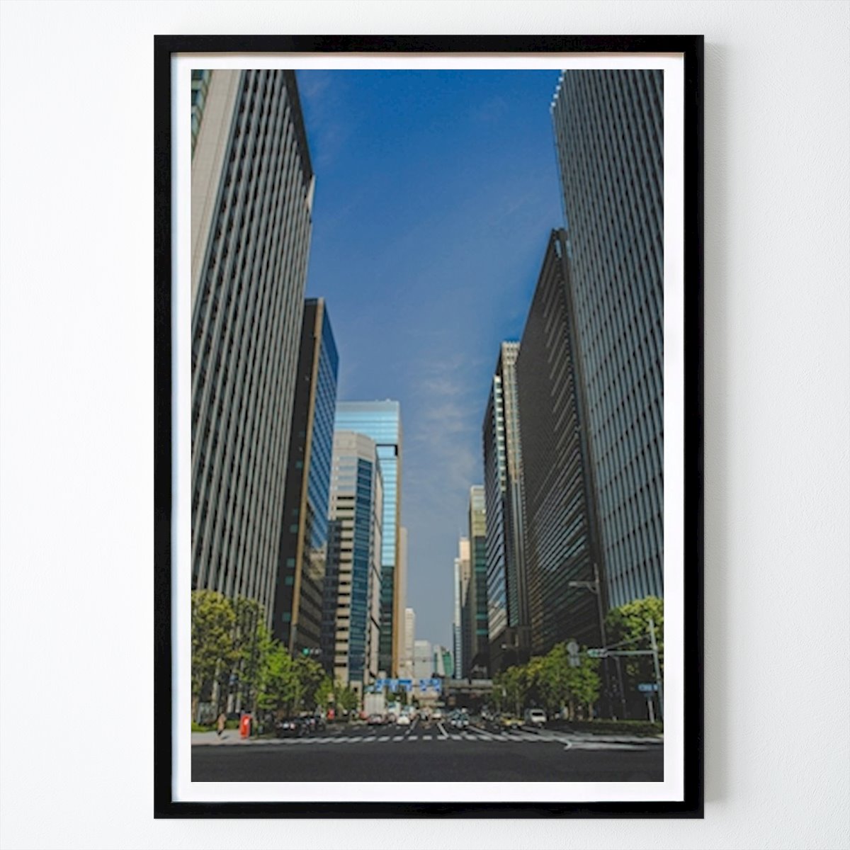 Tokio Poster: Downtown Tokyo by Robert Spoljaric