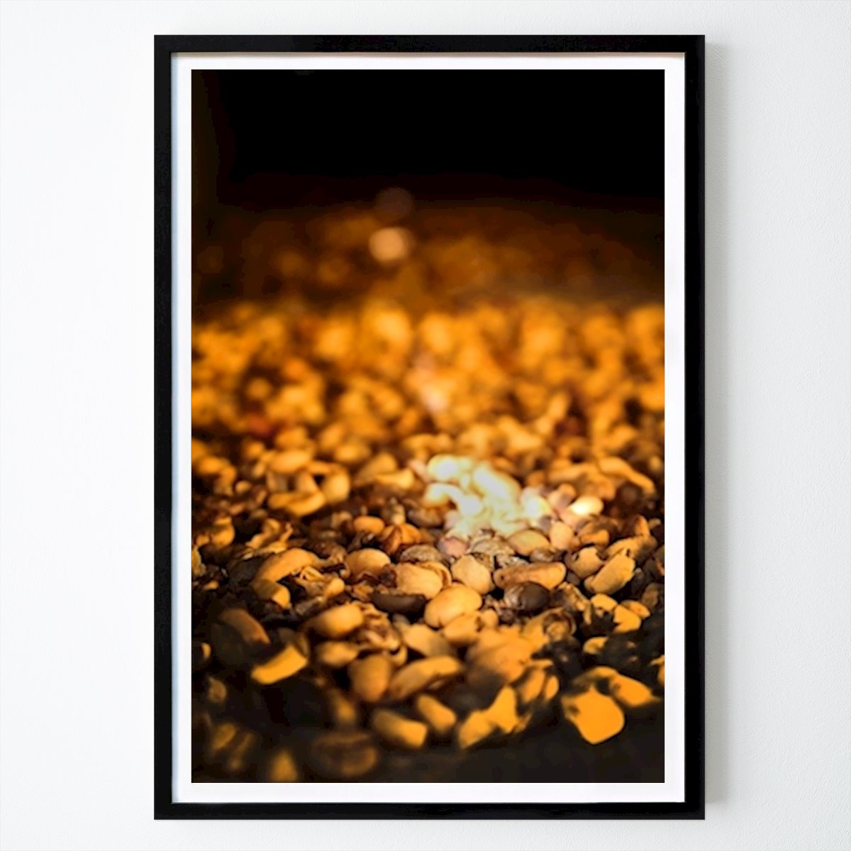 Küchen Poster: Kaffeebohnen von Paola Basmagi Barrios