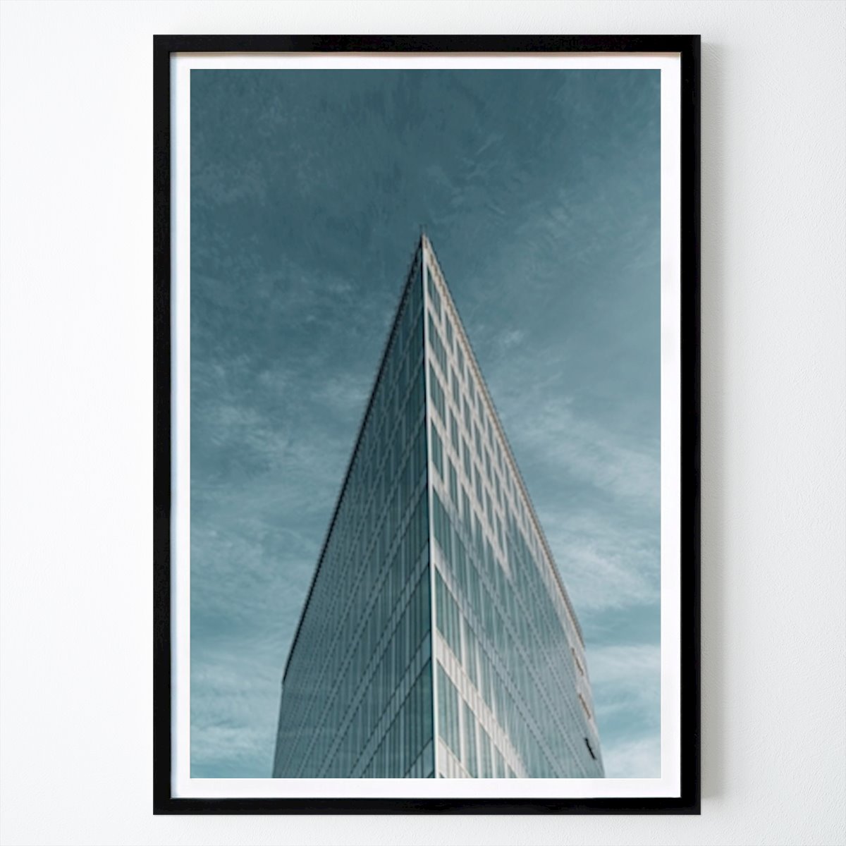 Malmö Poster: The Edge modern office buildin by Johannes Erlandsson